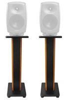 (2) Rockville 28" 2-Tone Studio Monitor Speaker Stands For Genelec 8040B