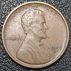 1909-S Lincoln Wheat Copper Cent 1C
