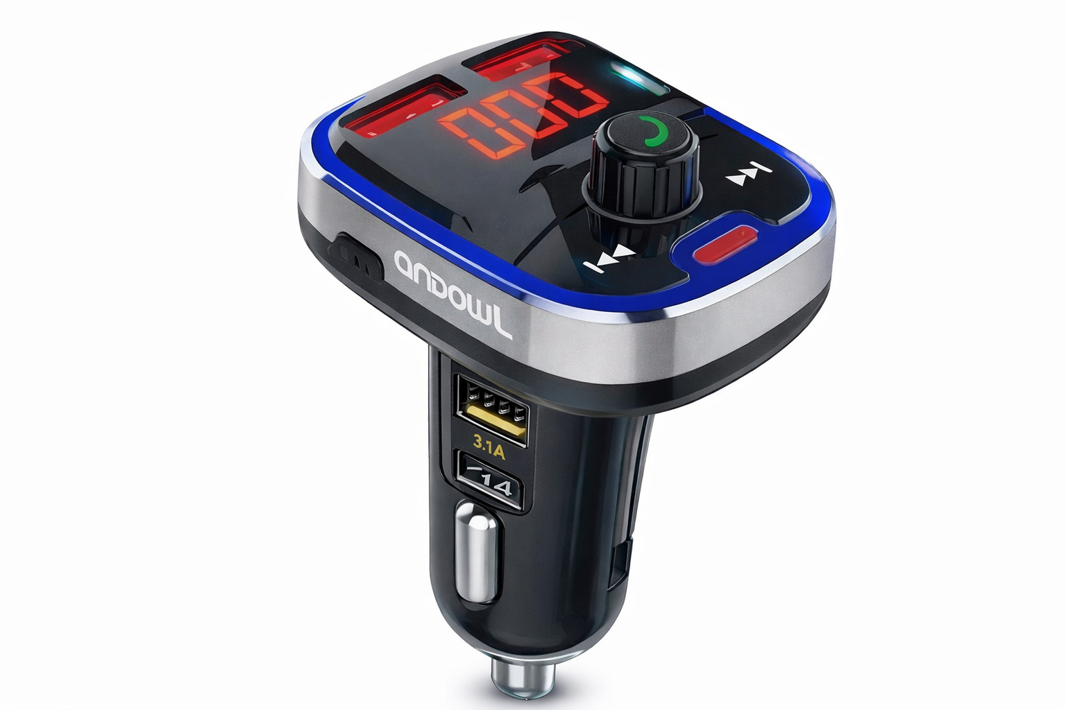 Trasmettitore FM Bluetooth auto wireless vivavoce lettore MP3 caricatore USB