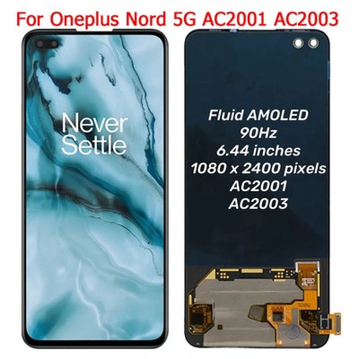 Ersatz für OnePlus Nord 5G AC2001 AC2003 OLED LCD Touchscreen Display
