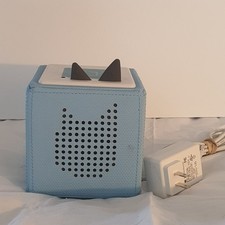 Toniebox Audio Box Player Speaker Blue w/ Charger Tonies Kids Music Educational