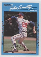 1990 Donruss Best of the National League John Smoltz #50 HOF 0f2i