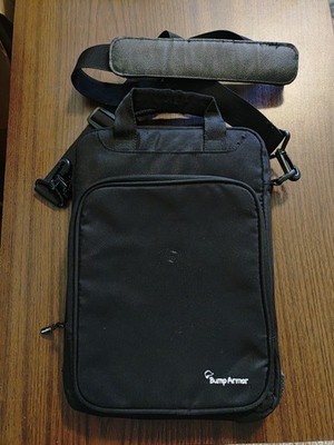 Bump Armor Tech-Pro 9 1/2'' x 13 in Case W/ High Density Foam Cases Black