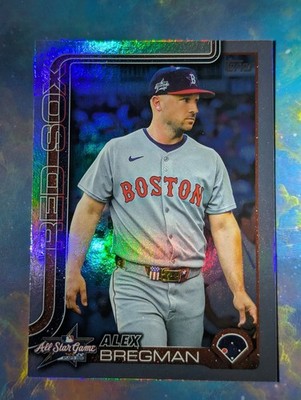   2025 Topps Update Series ASG Rainbow Foil Alex Bregman ASG-41 Boston Red Sox 