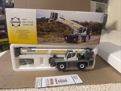 Leibherr LRT 1100-2.1 Mobile Rough Crane Made In Germany 1/50 Brand New