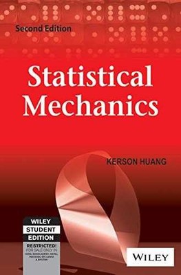 Statistical Mechanics - Paperback, by Kerson Huang - Acceptable