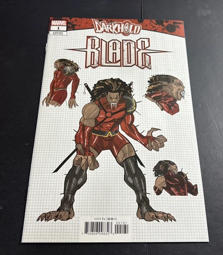 Darkhold: Blade #1 - Dec 2021 - 1:10 Incentive Variant - Minor Key Vf/Nm C-10