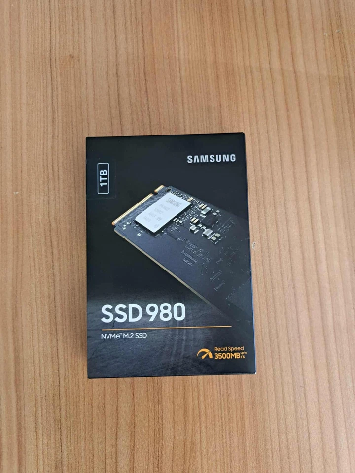 Samsung Festplatte 980 MZ-V8V1T0BW, M.2 2280,intern,M.2 NVMe,1TB SSD