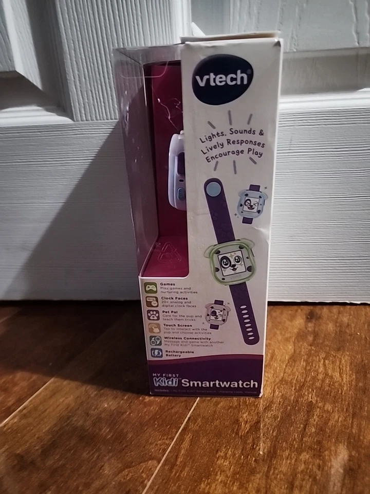 VTech My First Kidi Smartwatch Purple, Kids-Friendly, Sealed - Image 3 of 4