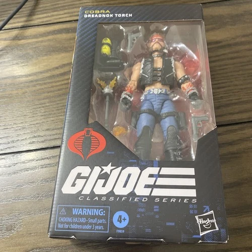 NEW GI Joe Classified Series Dreadnok Torch #123 Cobra Figure Hasbro SEALED