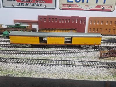 Custom Walthers Art Lockman Union Pacific OCS Baggage Tool Car Big Boy HO Scale,