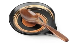 VanlonPro Ceramic Spoon Rest, 5 Inch Spoon Holder for Stove Top, Kitchen Coun...