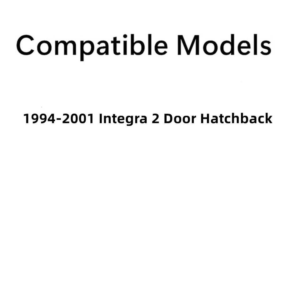 Fits 1994-2001 Acura Integra 2 Door Driver Side Left Door Window Glass Foto 3 de 4