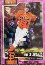 2026 Topps Series 1 - Willy Adames #267 - Pink Diamante Foil