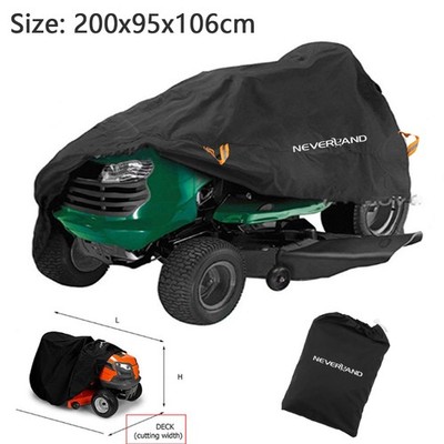 Lawn Mower Tractor Cover Rain UV Resistant Up to 87'' Garden Outside Yard Riding