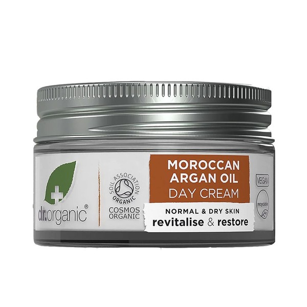 Cosmética Corporal Dr. Organic mujer ARGÁN crema de día 50 ml