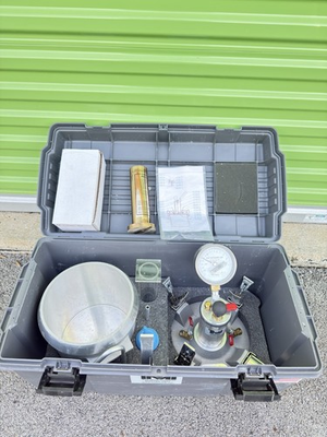 #ad #ad Pressure Meter Type B Concrete Testing Pressure Meter With Brass Calibrator $1000.00