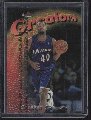 1996-97 Topps Calbert Cheaney Washington Wizards #6