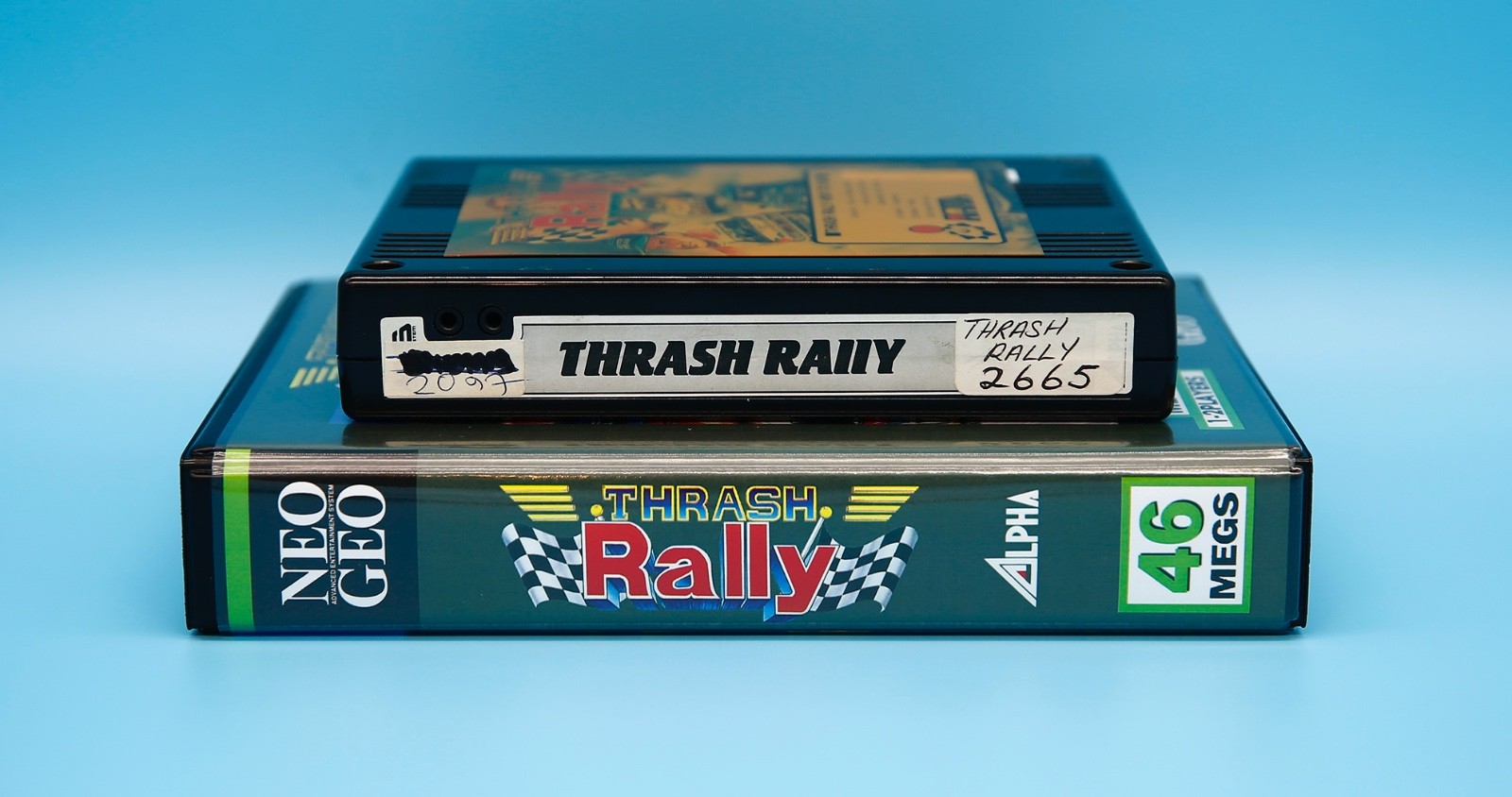 Thrash Rally Chase MVS • Neo Geo JAMMA Arcade System• SNK Sports Car Racing