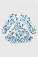 NWT! Gap X LoveShackFancy Floral Mini Dress Sz XXS