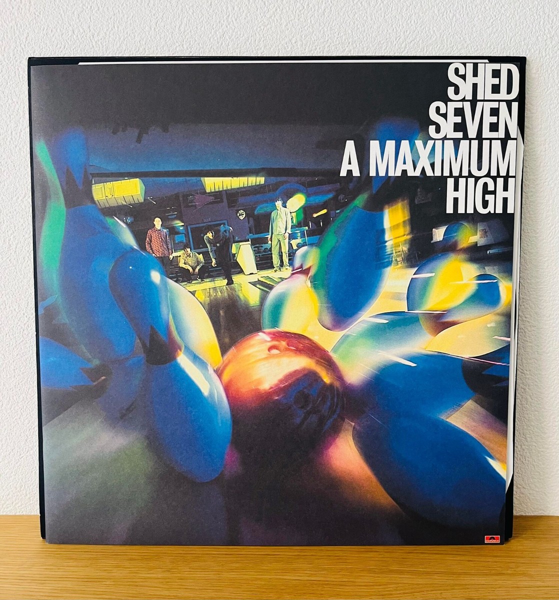 Shed Seven / A Maximum High 1996 UK LP+Booklet Polydor
