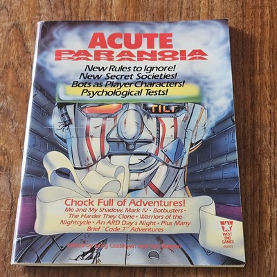 PARANOIA Acute RPG WEG 80105