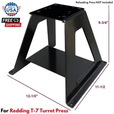 Strong Press Riser Bench Mounting Reloading Stand for Redding T-7 Turret Press