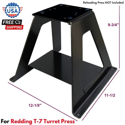 Strong Press Riser Bench Mounting Reloading Stand for Redding T-7
