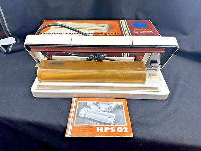 DDR AKA - Haushalts Folienschweißgerät TYP HPS 02 in OVP / Guter Zustand !
