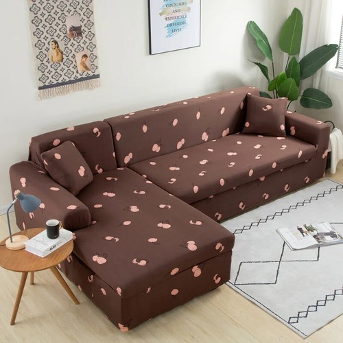 Elastic Stretch Sofa Cover for Living Room Chaise Longue Cover Sofa Slipcovers - Bild 42 von 48