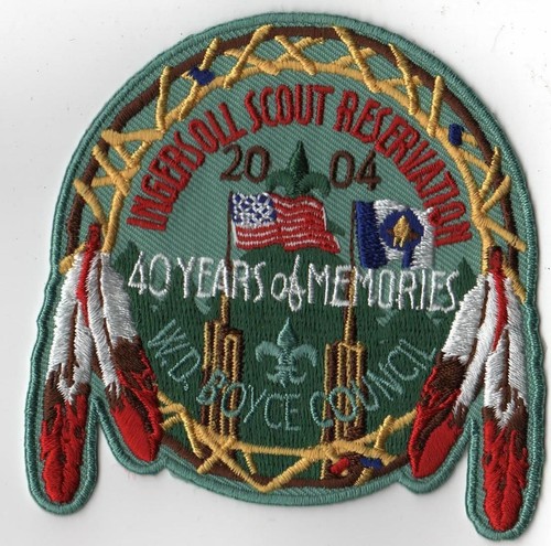 2004 Ingersoll Scout Reservation W. D. Boyce Green Border