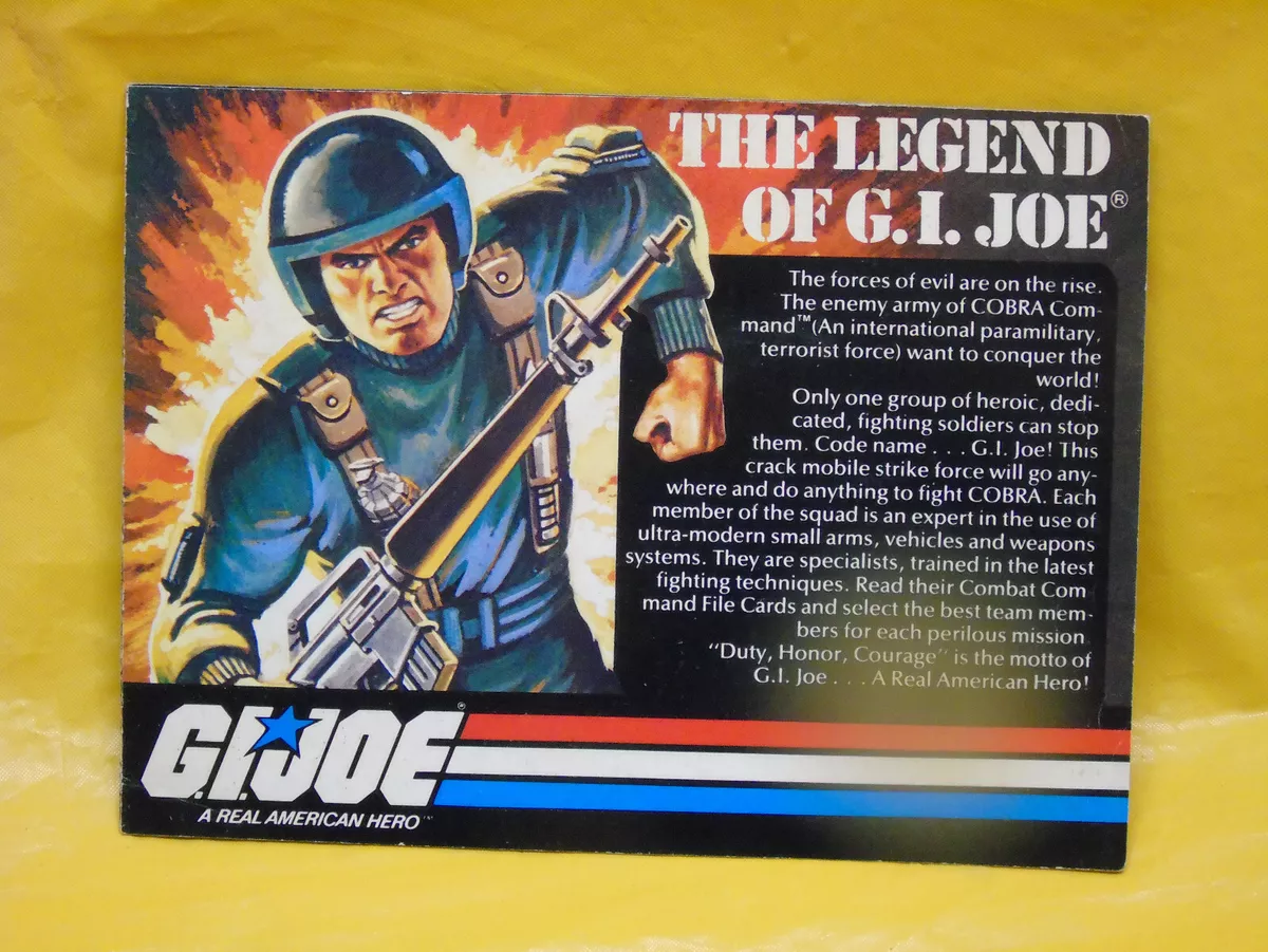Gi joe clearance 1982 catalog