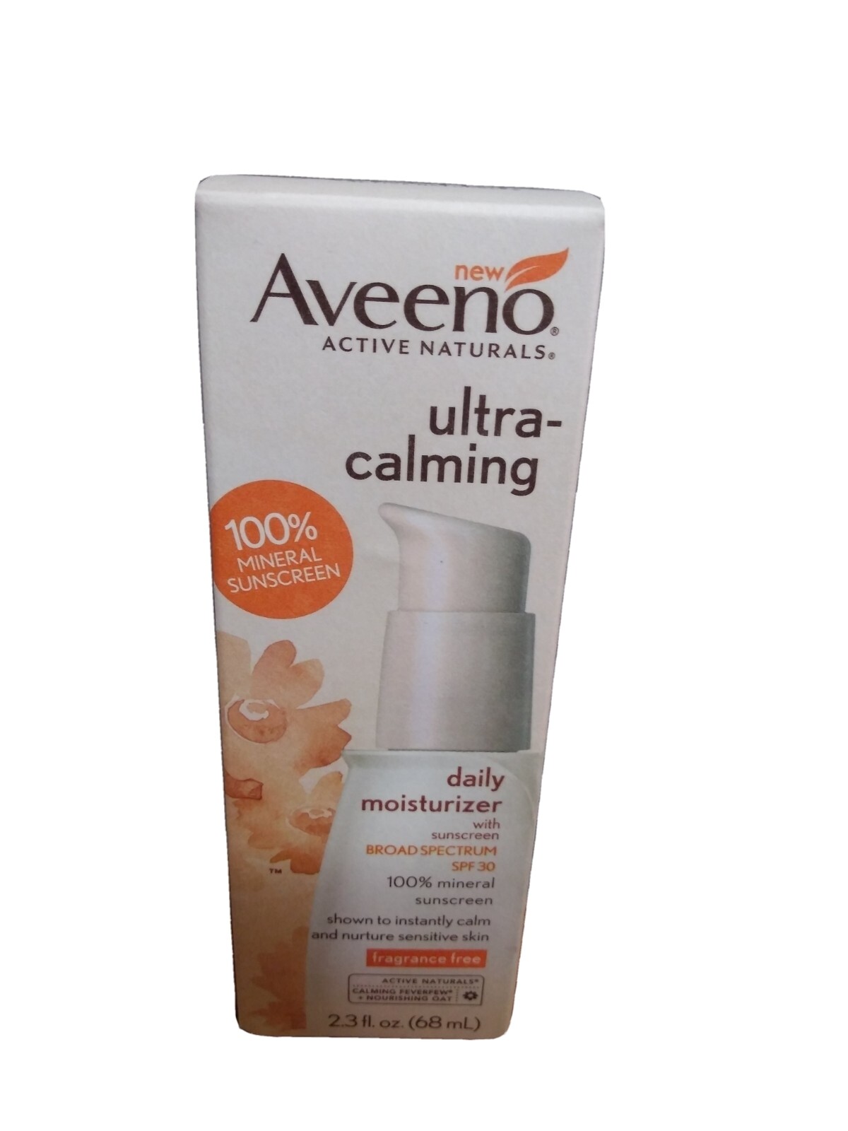 aveeno calming spf 30