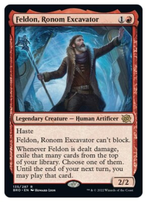 Magic the Gathering - Feldon, Ronom Excavator - BRO-EN135 MtG NM