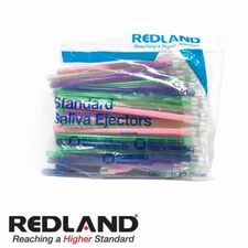 REDLAND Standard Saliva Ejectors Assorted Color 1000 Pieces
