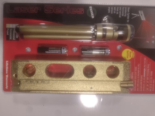 Niveau laser torpille et trépied télescopique comprend séparateur de faisceau par Mayes neuf - Photo 3 sur 3
