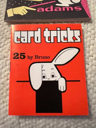 25 Card Tricks by Bruno and 101 Magic Tricks by Adams Mini Books - Picture 3 of 5