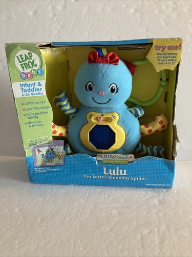 LeapFrog Baby SING AND SNUGGLE Lulu The Letter Spinning Spider 8 EBay
