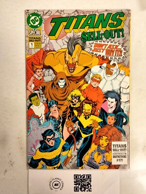 Titans Sell-Out #1 VF-NM DC Comic Book Special 8 TJ55