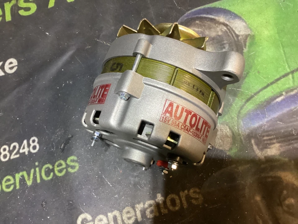 1967 MERCURY COMET  200ci , 289ci   PS & A/C ALTERNATOR C6AF-10300-F - Image 3 of 4