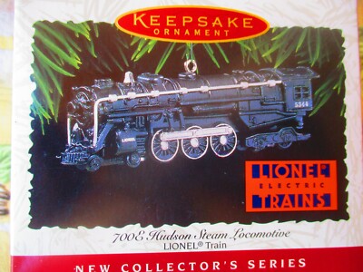 HALLMARK KEEPSAKE ORNAMENT Lionel Train 700E Hudson Steam Locomotive 1996 #1