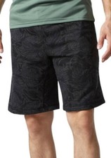 New Adidas Originals Mens French Terry Shorts XL Floral Print 3 Stripes BQ1765