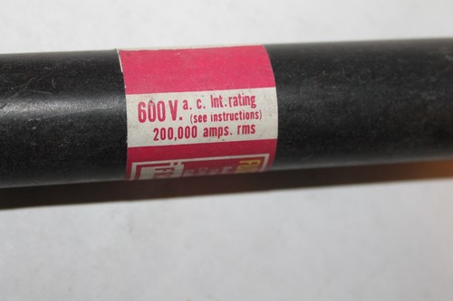 (3) Fusetron Fuses FRSR50 600V (loc:ShelfQ) WORKS - Picture 3 of 7