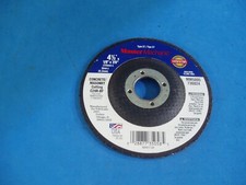 LOT OF 5 MASTER MECHANIC 4 1/2" X 1/8" X 7/8" MASONRY GRINDING WHEEL MADE IN USA