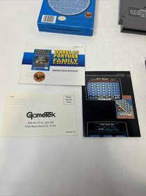 Wheel of Fortune NES Family Edition 1990 CIB Complete Great Condition Z3