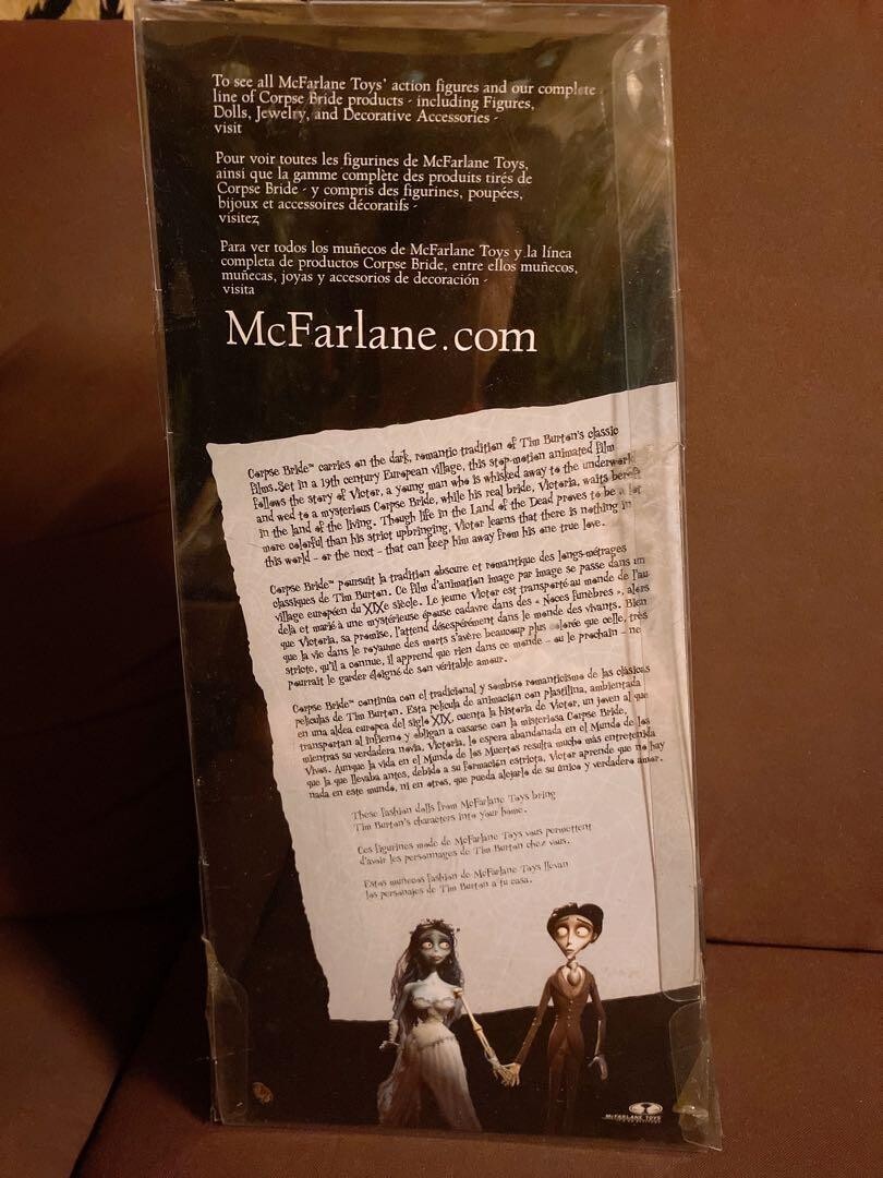 Tim Burton's Corpse Bride Emily figure Mcfarlane Toys from JAPAN