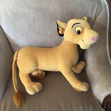 Simba Lion King Disney Plush Stuffed Animal Large 22  Hasbro 2002