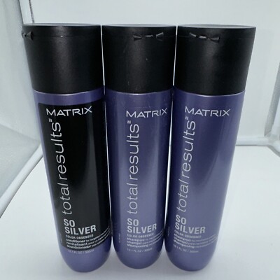 Matrix Total Results Color Obsessed 2 So Silver Shampoo 10.1 Oz & x1 Conditioner