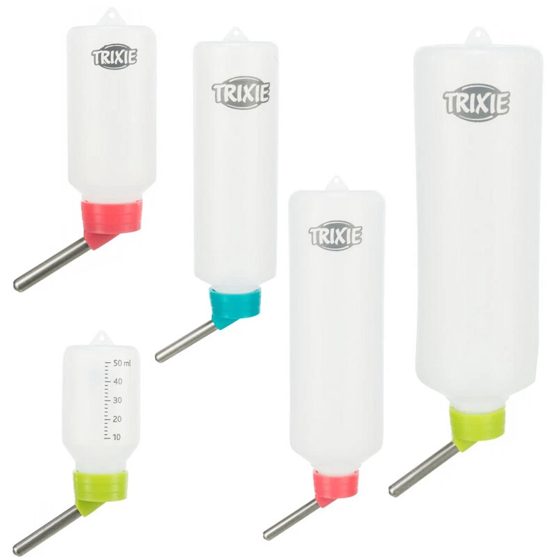 TRIXIE Kunststofftränken Nagertränke Trinkflasche für Kleintiere Tränke für Nage