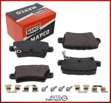 Bremsbeläge Satz Hinten für Honda Civic VIII 8 Hatchback FK mit Bremssystem TRW